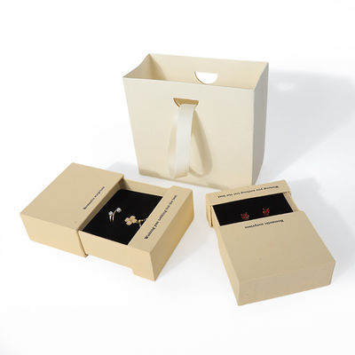 China fabricación al por mayor de alta calidad collar Orecillos Brazalete caja de anillos embalaje de joyas personalizado personalizado cartón ecológico Papel cartón amarillo cajón caja de joyas con logotipo