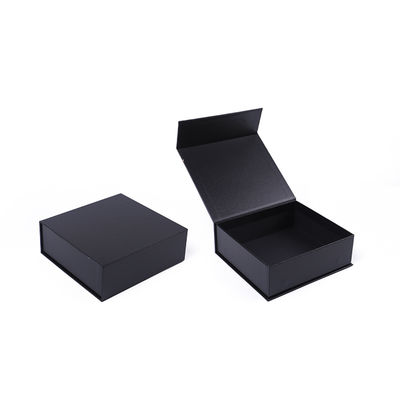 Fabricación al por mayor de cajas de regalo magnéticas de alta calidad, embalaje con logotipo personalizado, lujo, ecológicas, de cartón, papel negro, caja magnética para joyas