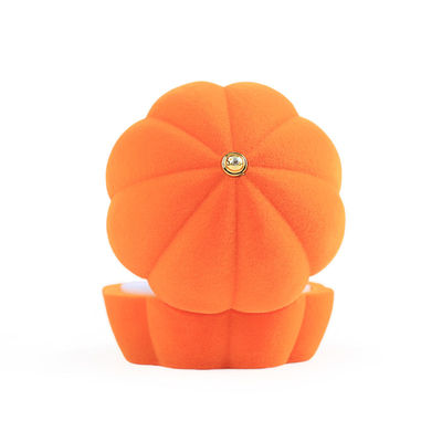 embalaje de joyería de caja de anillo de terciopelo personalizado premium personalizado para Halloween