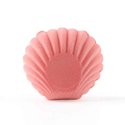 Envases personalizados de joyería de calidad con concha de terciopelo de anillo de veludo