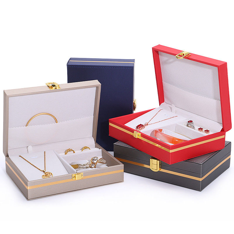 Hanhong Logotipo personalizado caja de joyas organizador de viajes de terciopelo para pendientes pequeños Contacte con nosotros