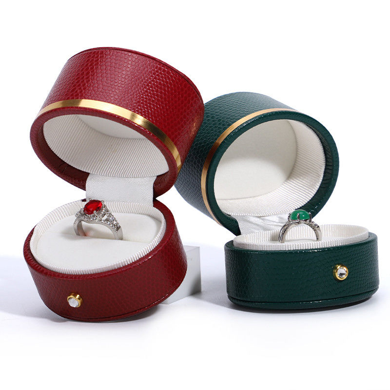 Sin esfuerzo elegante Hanhong muestra gratuita caja de joyas portátil para sus necesidades de viaje